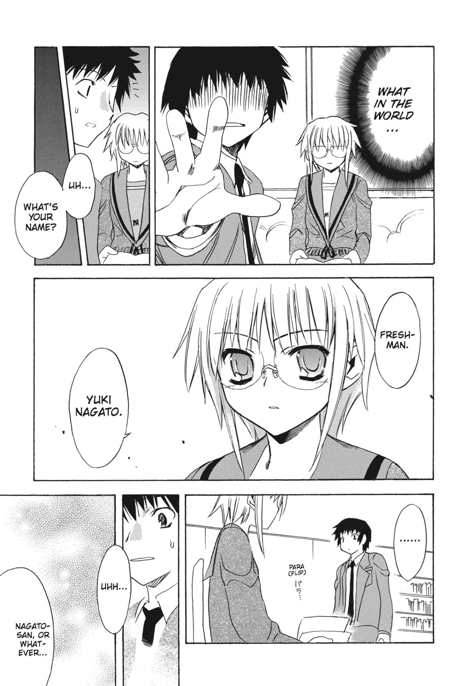 The Melancholy of Haruhi Suzumiya Chapter 1 page 26 - 