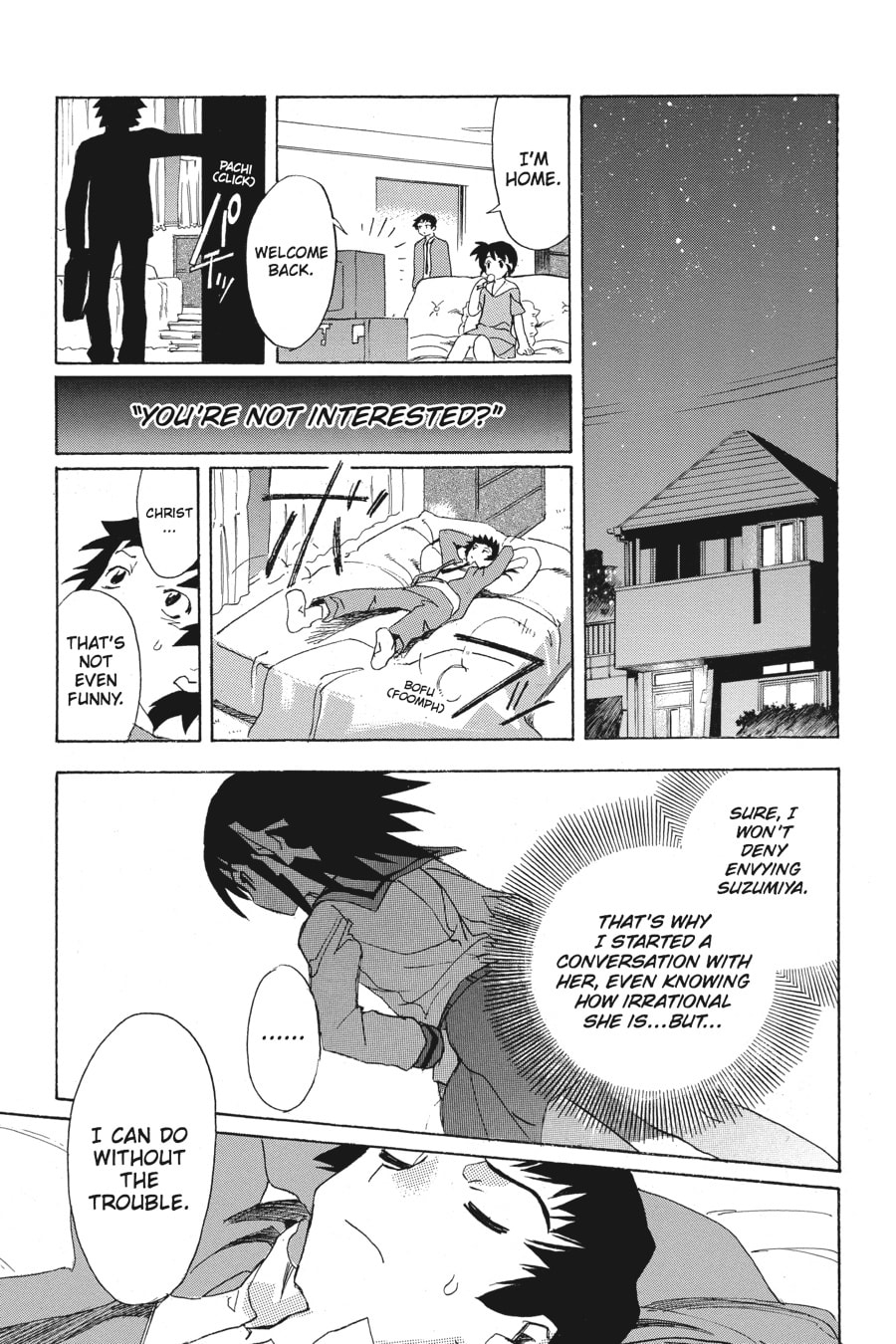 The Melancholy of Haruhi Suzumiya Chapter 1 page 32 - 