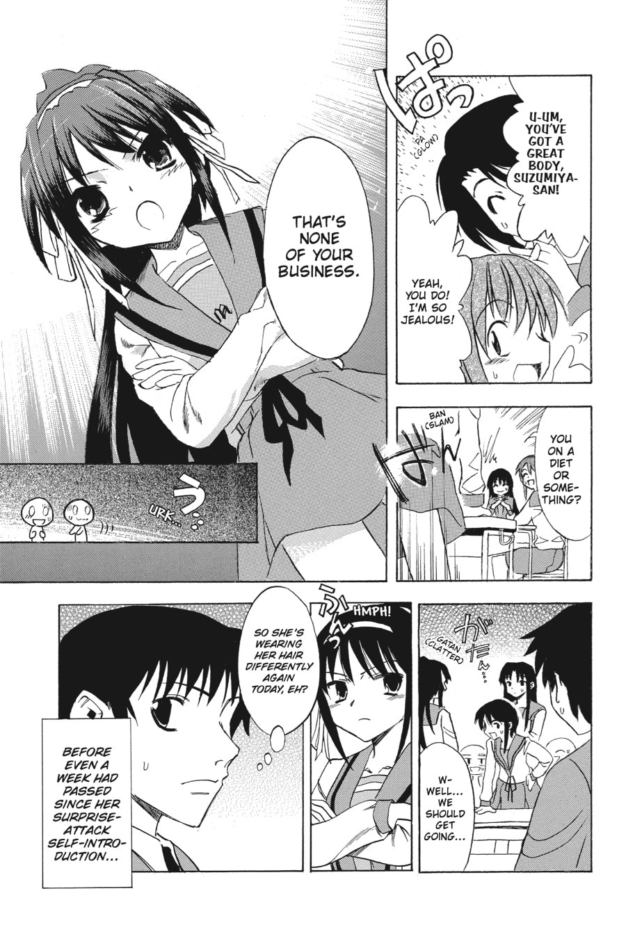 The Melancholy of Haruhi Suzumiya Chapter 1 page 9 - 
