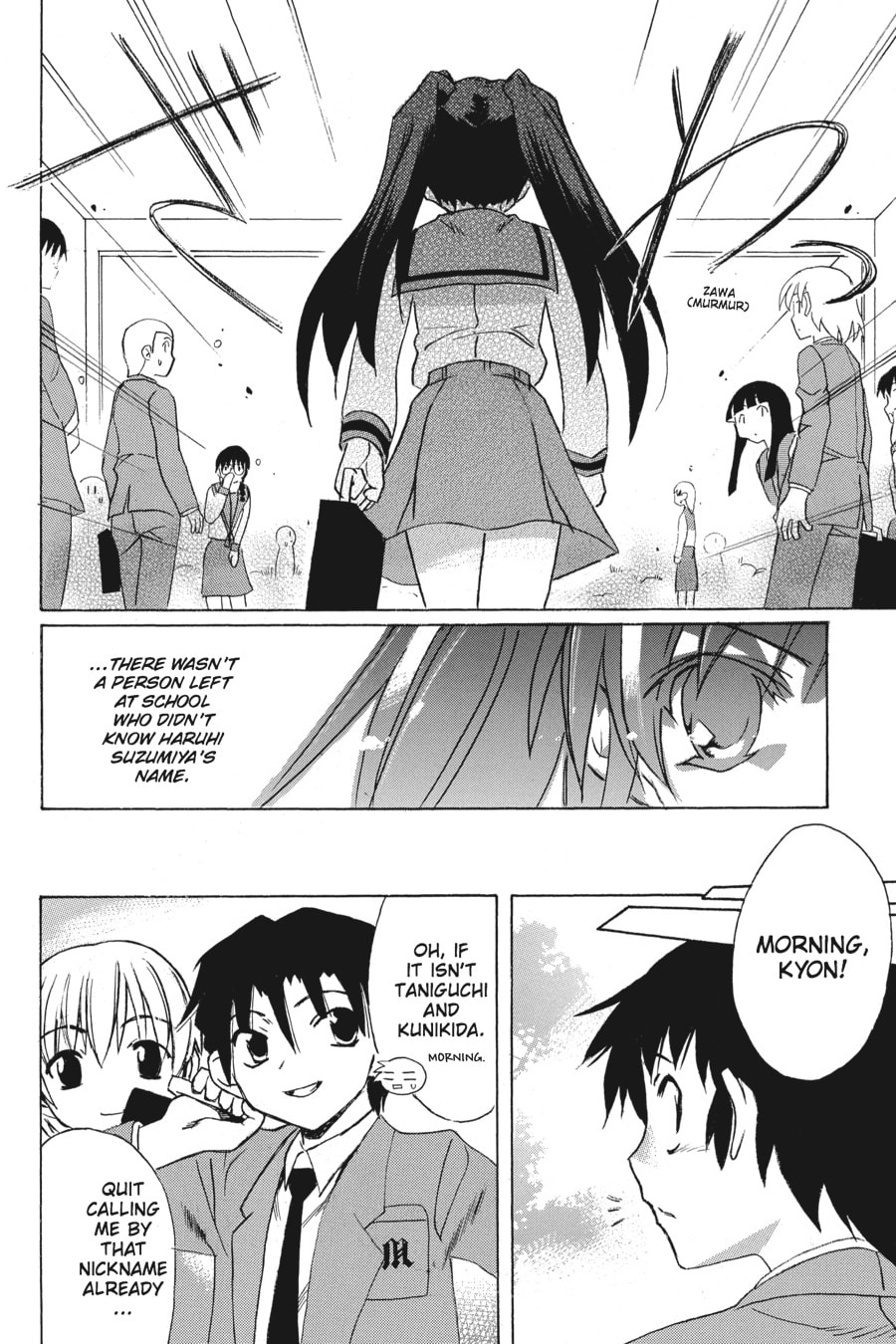 The Melancholy of Haruhi Suzumiya Chapter 1 page 10 - 