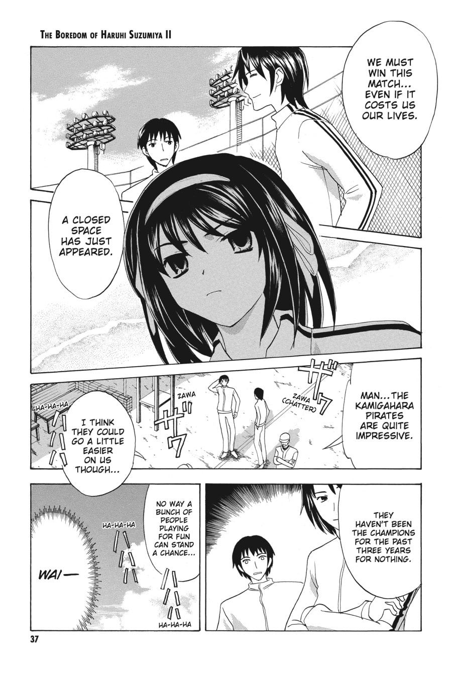 The Melancholy of Haruhi Suzumiya Chapter 11 page 1 - 