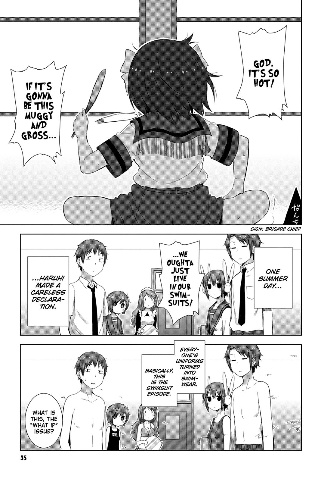 The Melancholy of Haruhi Suzumiya Chapter 133 page 1 - 