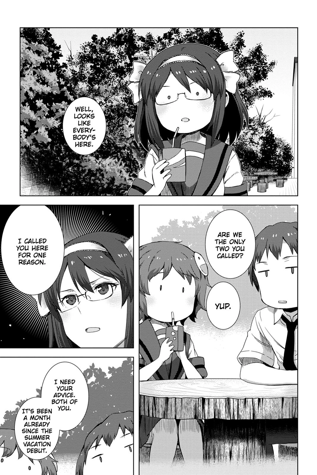 The Melancholy of Haruhi Suzumiya Chapter 136 page 1 - 