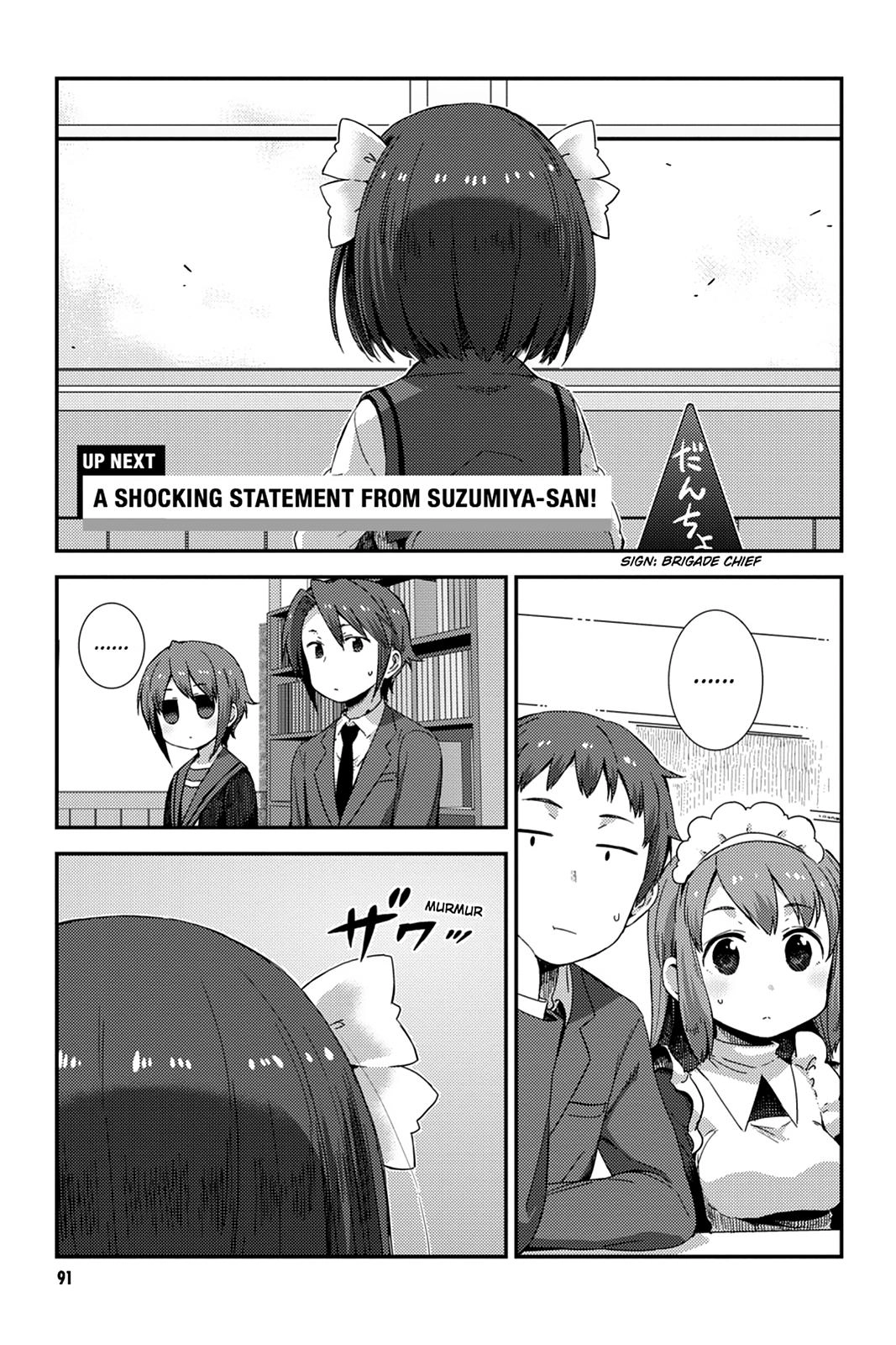 The Melancholy of Haruhi Suzumiya Chapter 140 page 1 - 
