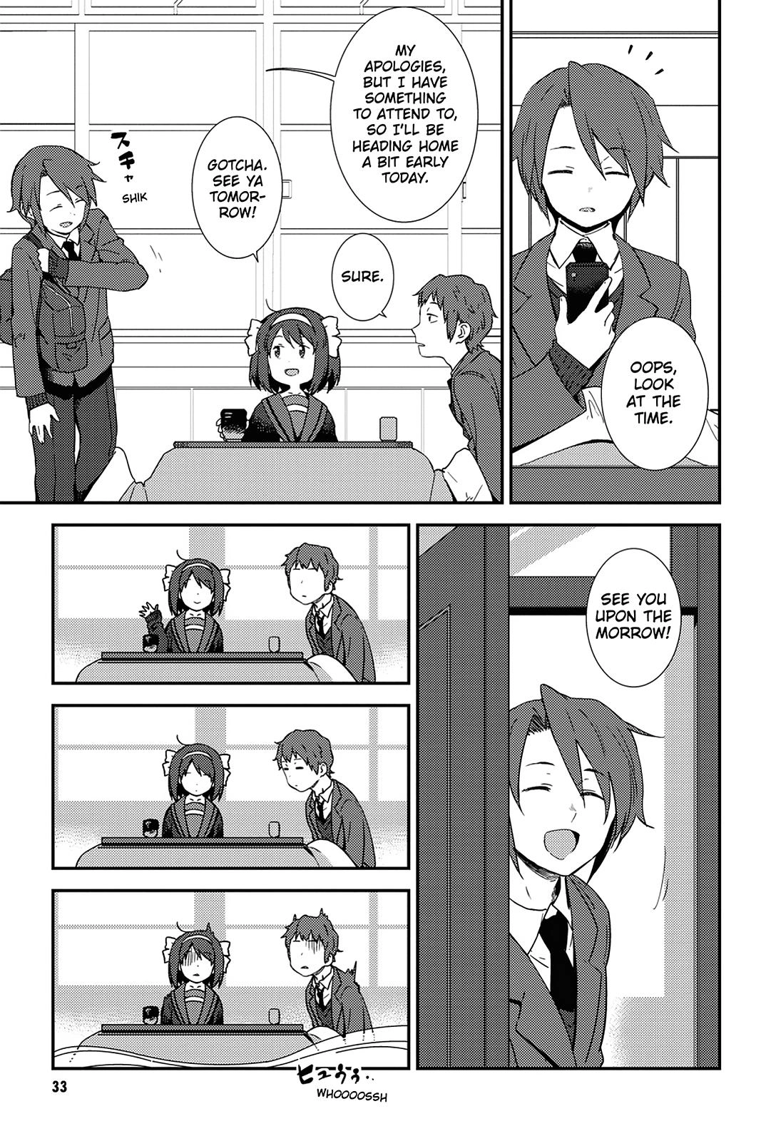The Melancholy of Haruhi Suzumiya Chapter 150 page 1 - 