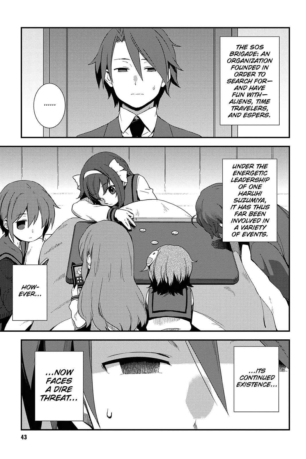 The Melancholy of Haruhi Suzumiya Chapter 151 page 1 - 