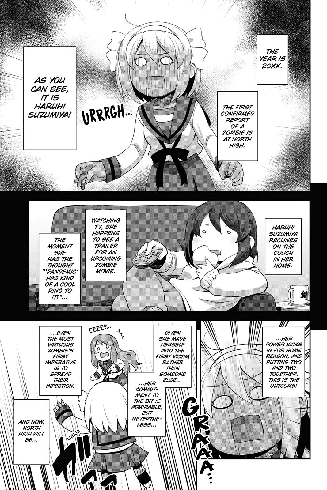 The Melancholy of Haruhi Suzumiya Chapter 157 page 1 - 