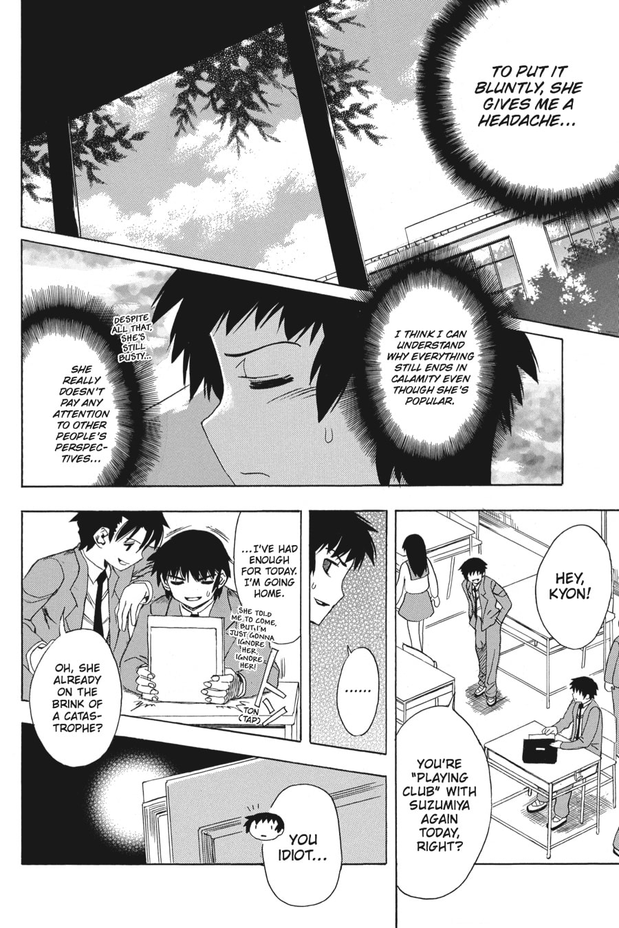 The Melancholy of Haruhi Suzumiya Chapter 2 page 6 - 