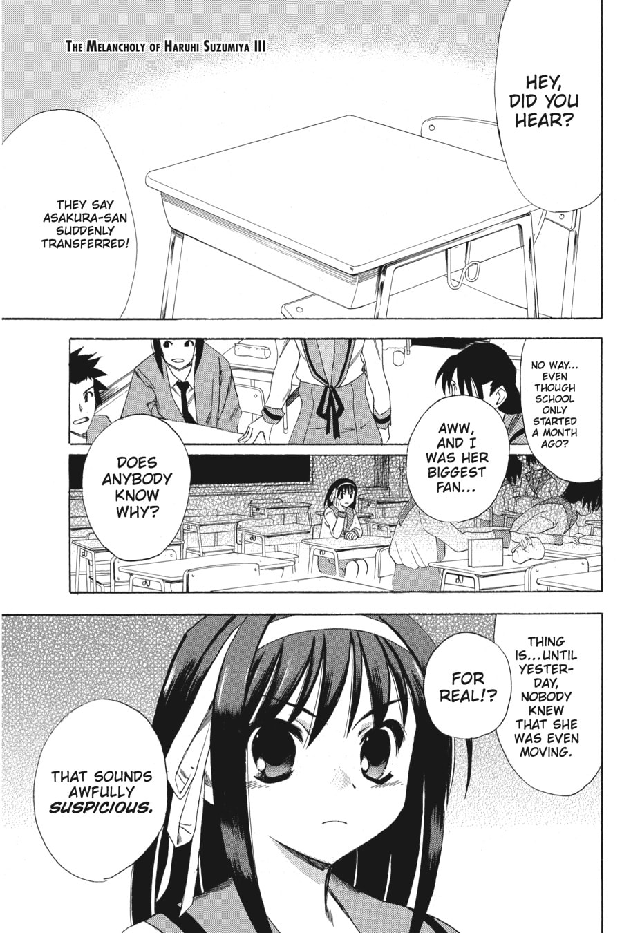 The Melancholy of Haruhi Suzumiya Chapter 3 page 1 - 