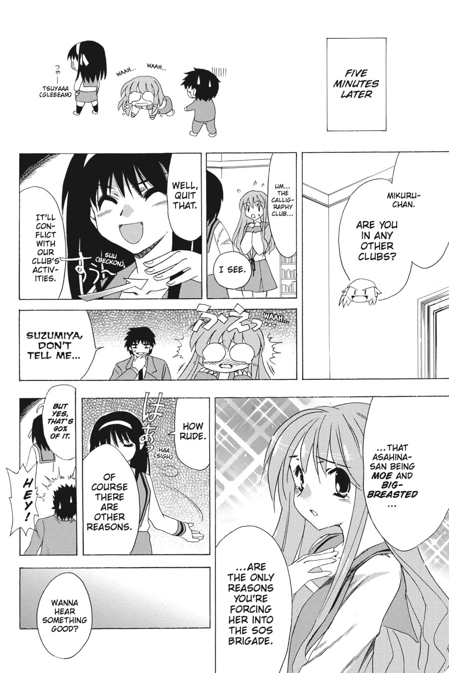 The Melancholy of Haruhi Suzumiya Chapter 3 page 18 - 