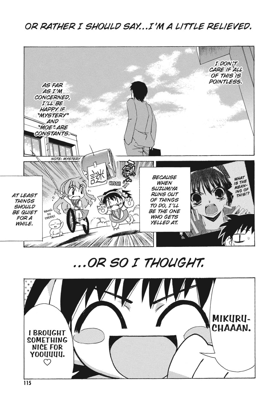 The Melancholy of Haruhi Suzumiya Chapter 3 page 25 - 