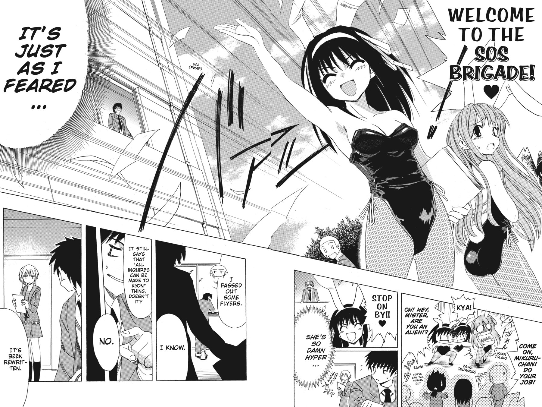The Melancholy of Haruhi Suzumiya Chapter 3 page 28 - 