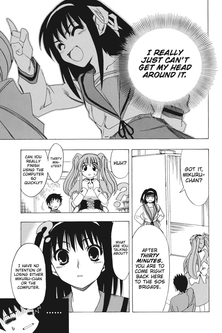 The Melancholy of Haruhi Suzumiya Chapter 4 page 18 - 
