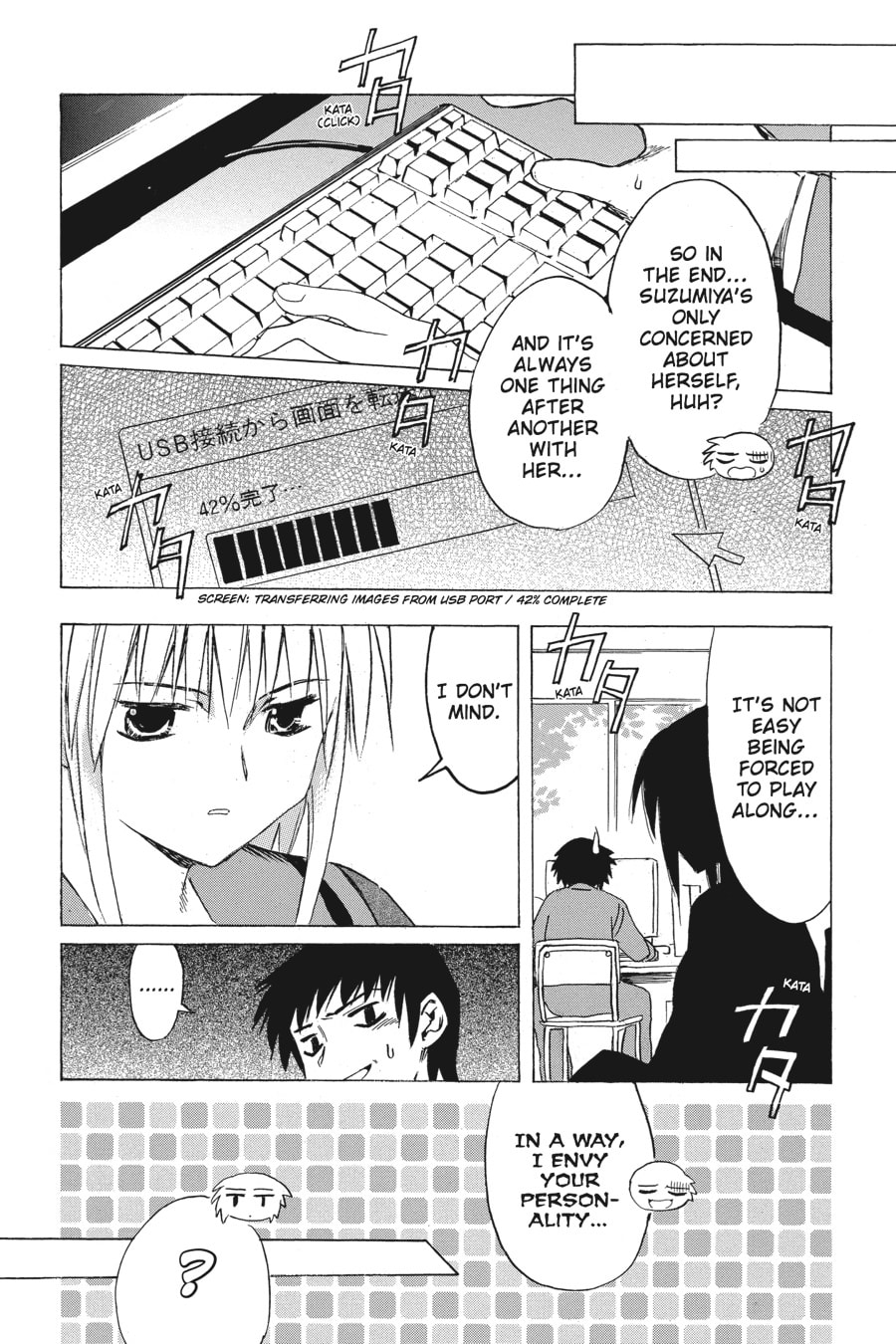 The Melancholy of Haruhi Suzumiya Chapter 4 page 21 - 