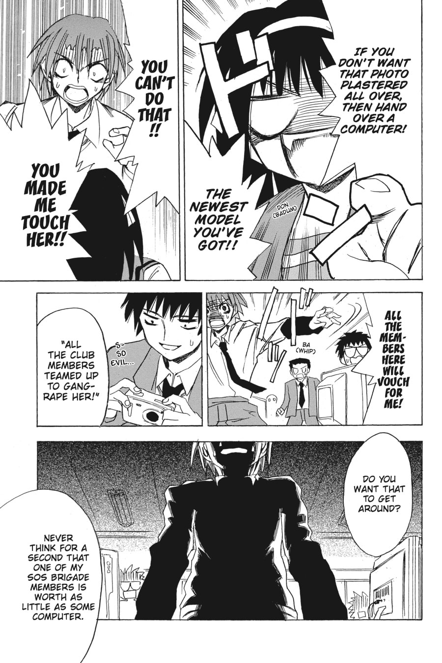 The Melancholy of Haruhi Suzumiya Chapter 4 page 28 - 