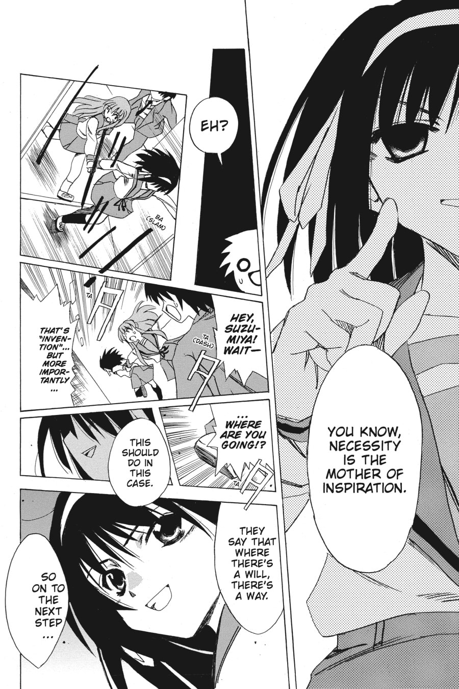 The Melancholy of Haruhi Suzumiya Chapter 4 page 9 - 
