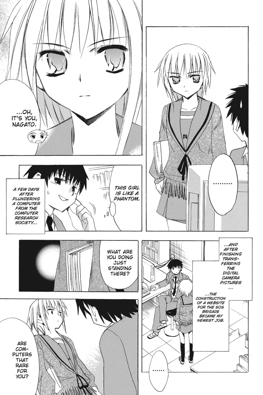 The Melancholy of Haruhi Suzumiya Chapter 5 page 3 - 
