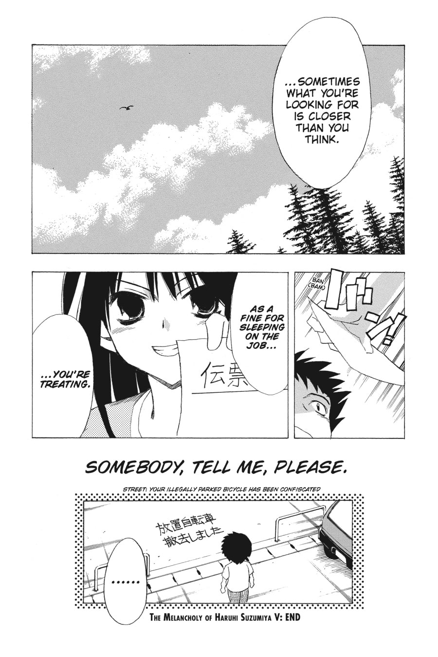 The Melancholy of Haruhi Suzumiya Chapter 5 page 36 - 