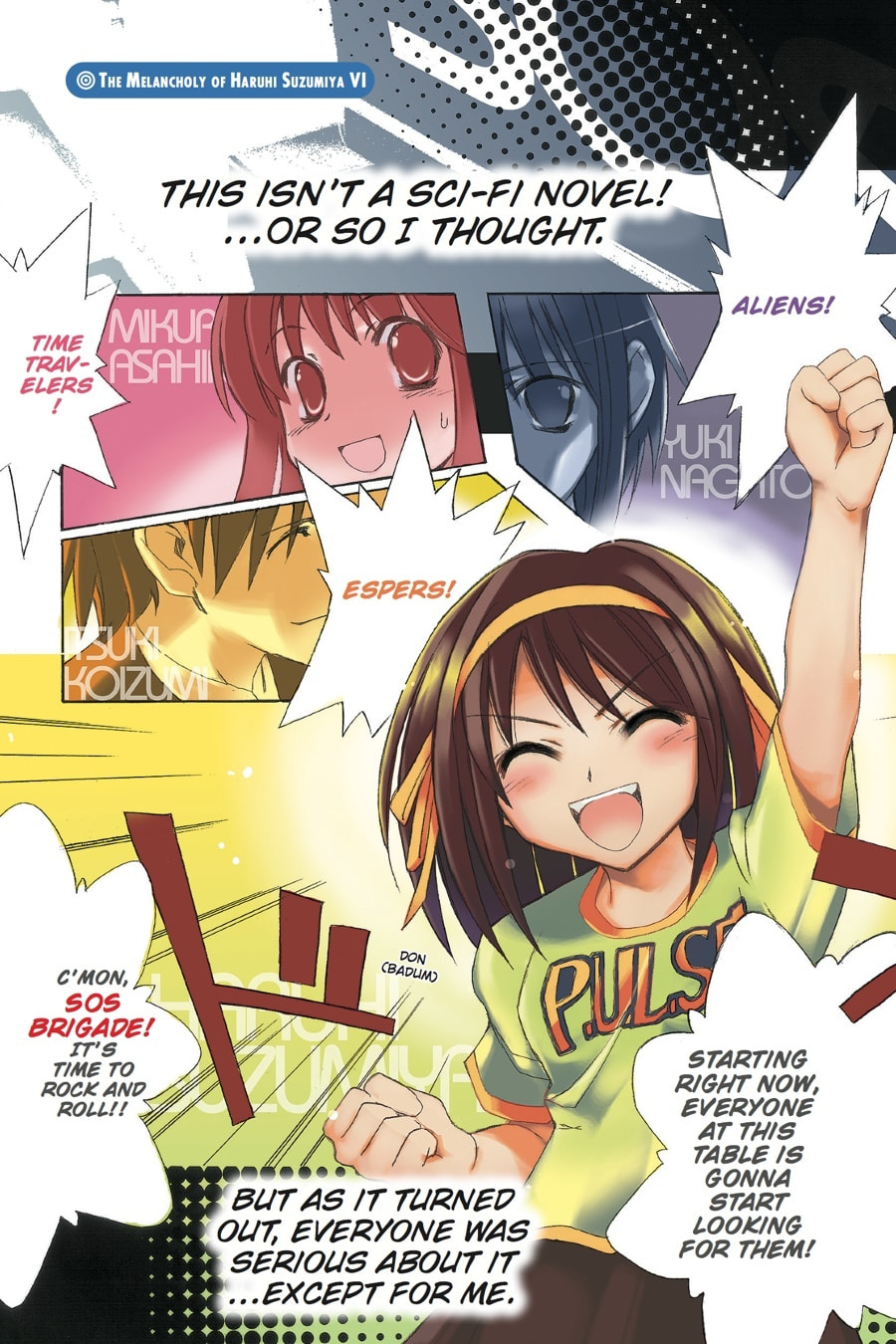 The Melancholy of Haruhi Suzumiya Chapter 6 page 1 - 