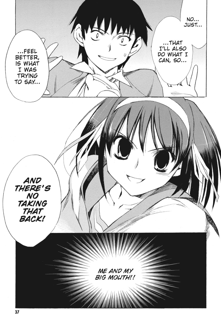 The Melancholy of Haruhi Suzumiya Chapter 6 page 36 - 