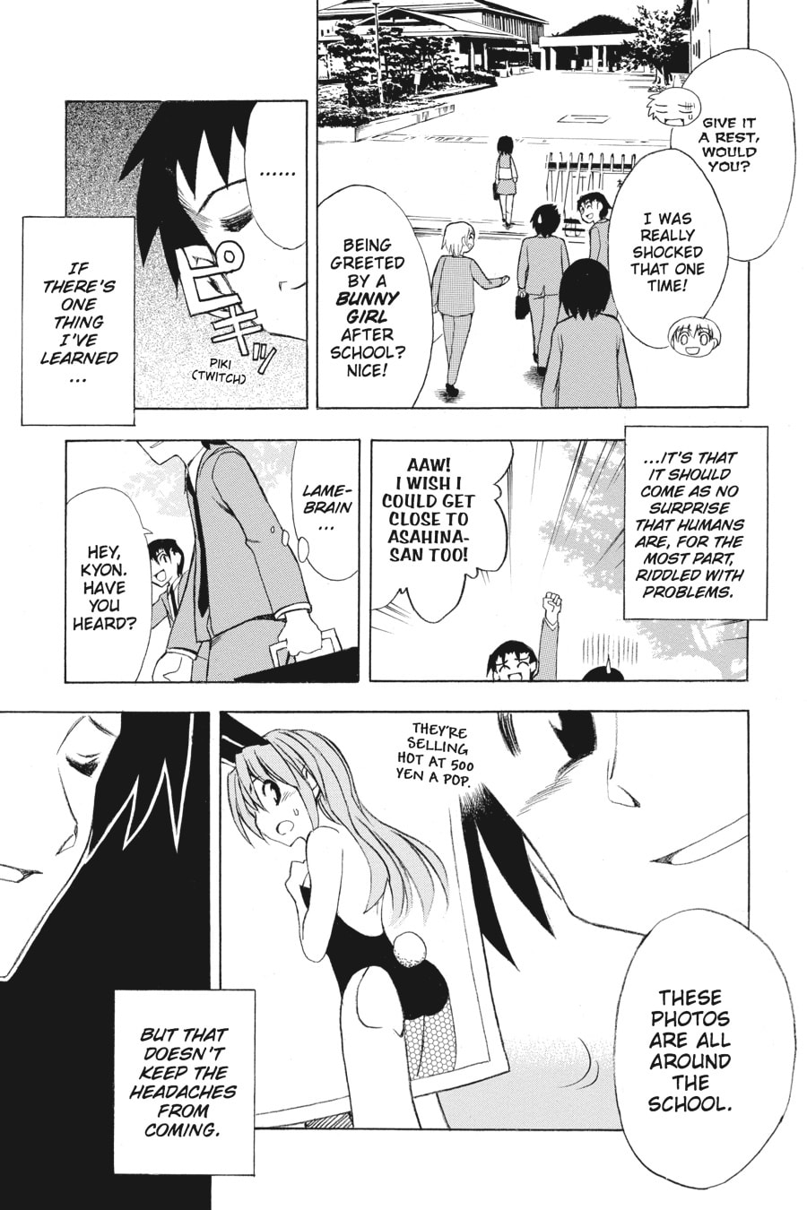 The Melancholy of Haruhi Suzumiya Chapter 6 page 6 - 