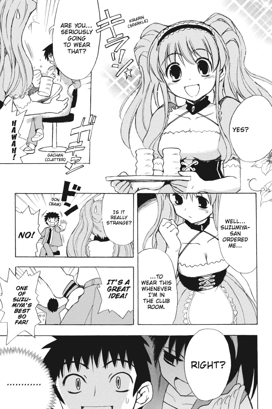 The Melancholy of Haruhi Suzumiya Chapter 6 page 8 - 