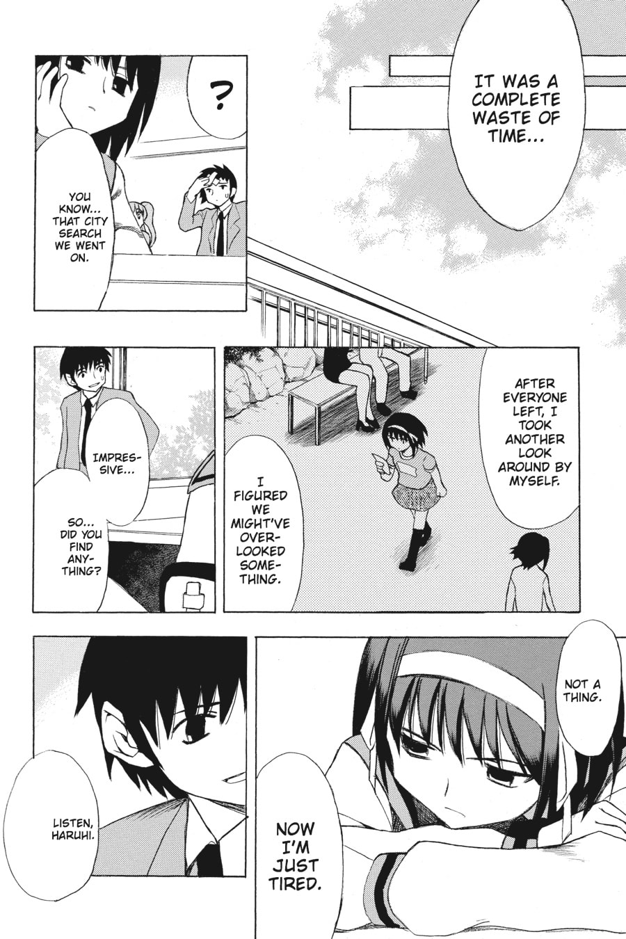 The Melancholy of Haruhi Suzumiya Chapter 6 page 9 - 
