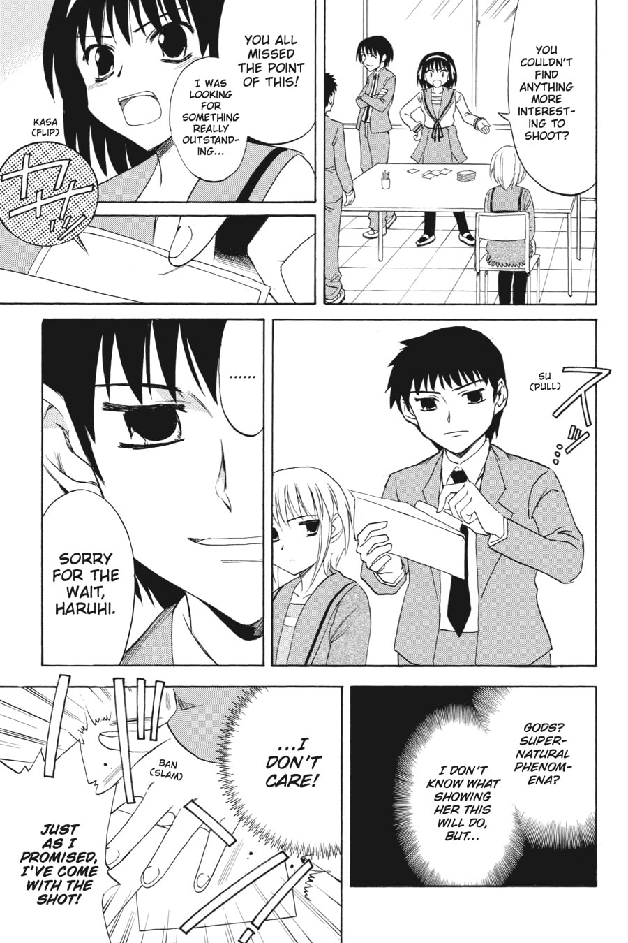 The Melancholy of Haruhi Suzumiya Chapter 7 page 33 - 