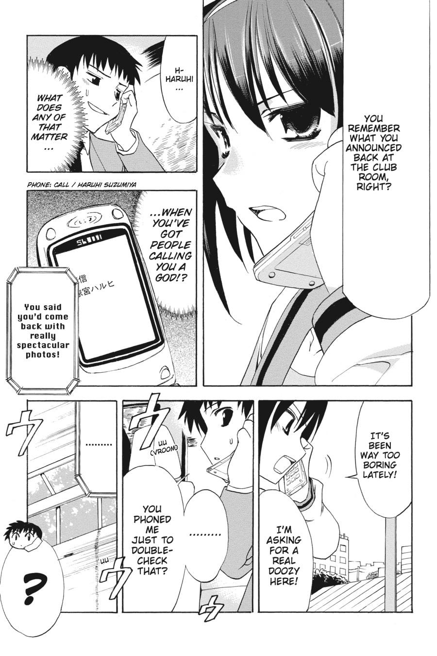 The Melancholy of Haruhi Suzumiya Chapter 7 page 8 - 