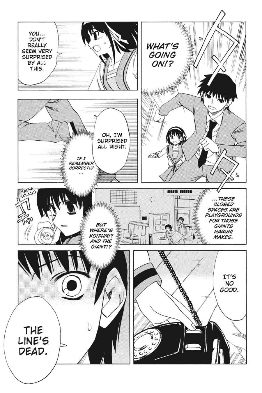 The Melancholy of Haruhi Suzumiya Chapter 8 page 20 - 