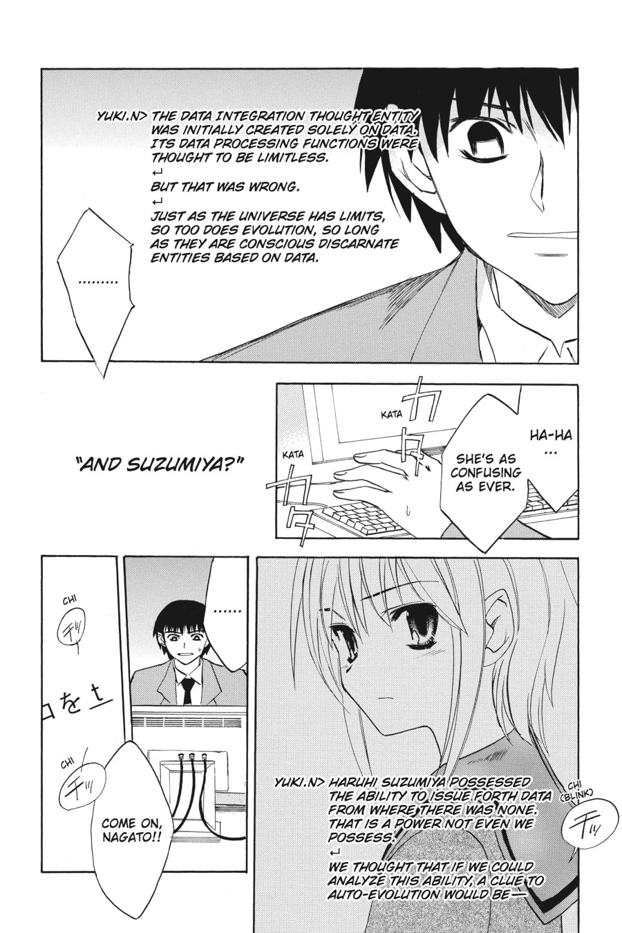 The Melancholy of Haruhi Suzumiya Chapter 8 page 34 - 