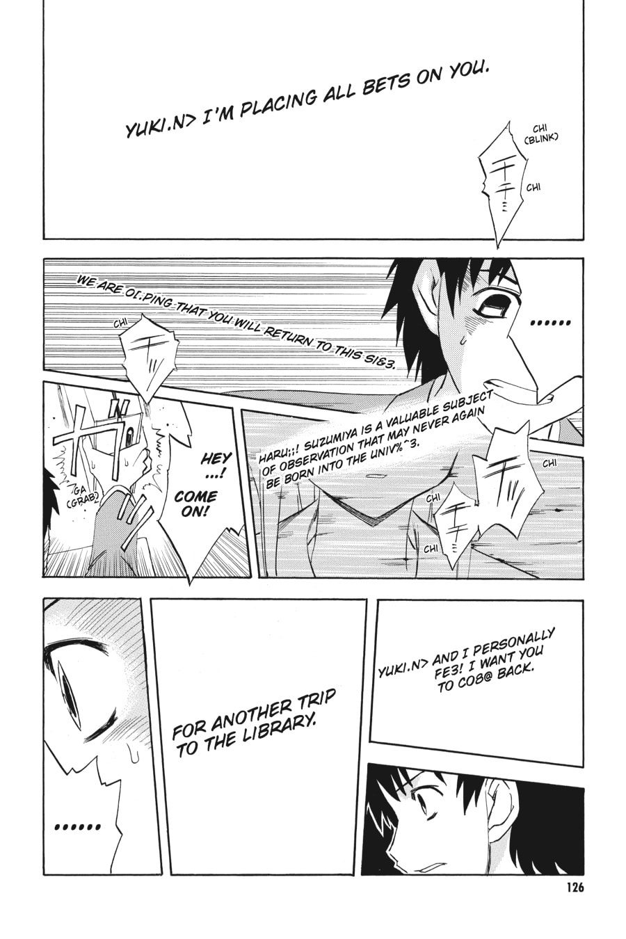 The Melancholy of Haruhi Suzumiya Chapter 8 page 35 - 