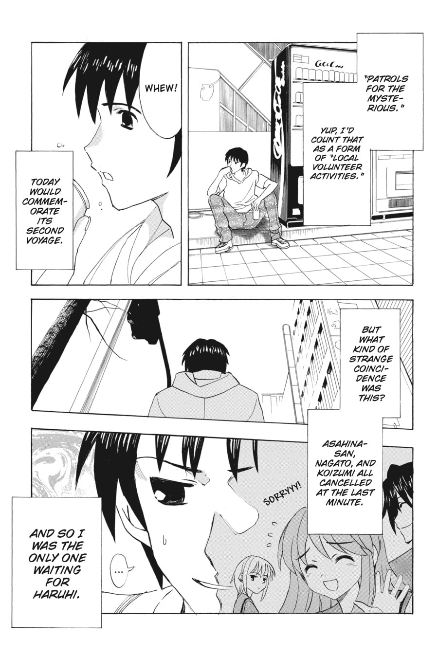 The Melancholy of Haruhi Suzumiya Chapter 9 page 36 - 