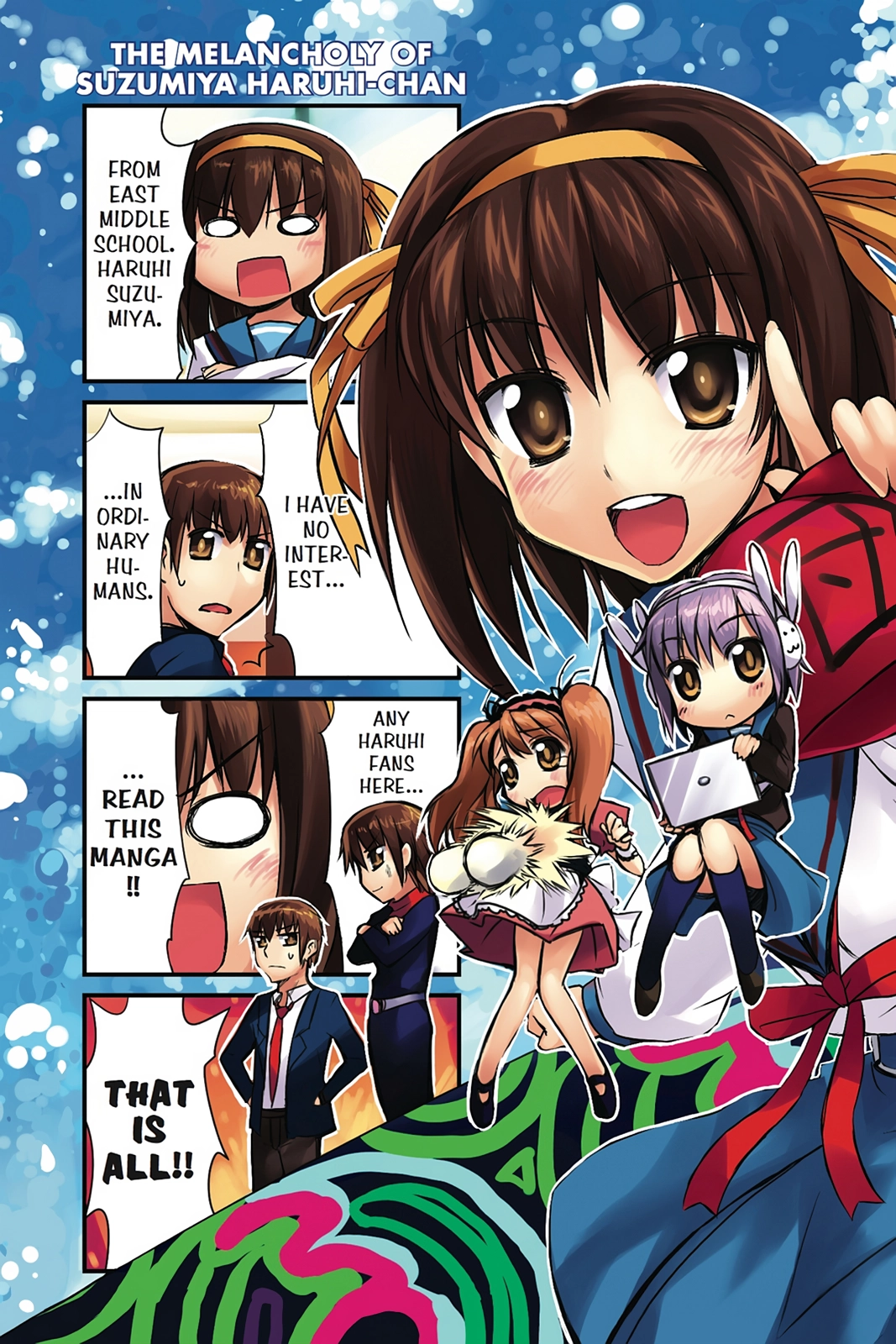The Melancholy of Suzumiya Haruhi-chan: The Untold Adventures of the SOS Brigade Chapter 1 page 2 - 