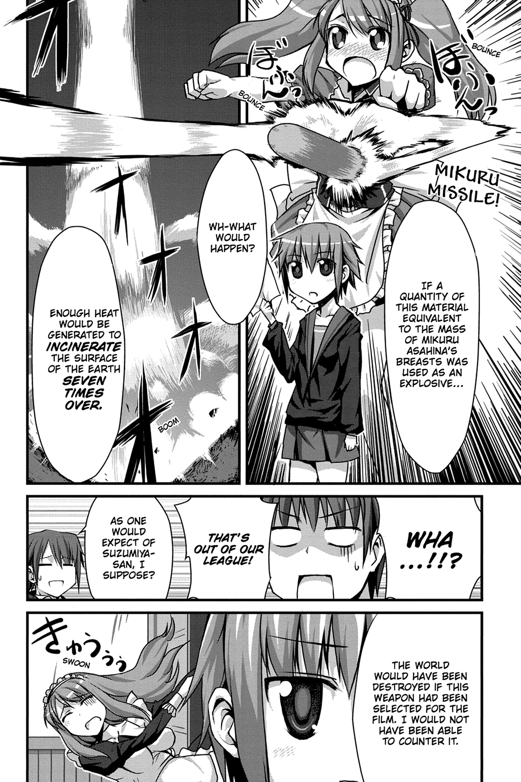 The Melancholy of Suzumiya Haruhi-chan: The Untold Adventures of the SOS Brigade Chapter 1 page 13 - 