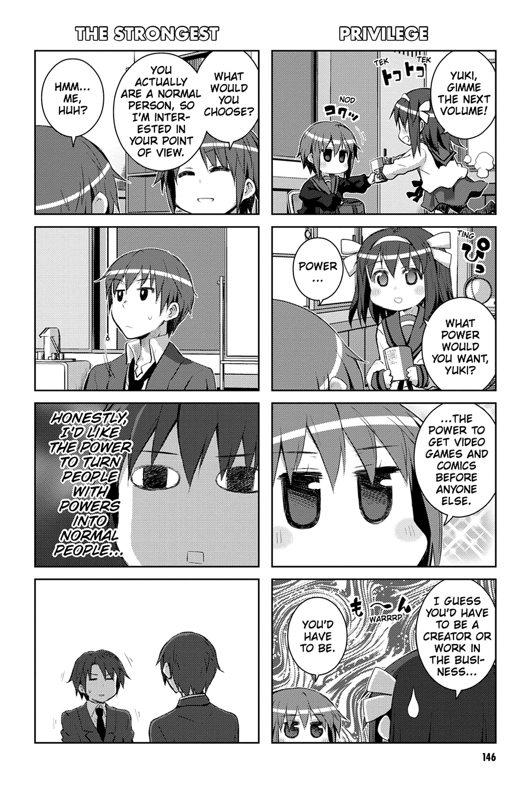 The Melancholy of Suzumiya Haruhi-chan: The Untold Adventures of the SOS Brigade Chapter 103 page 3 - 
