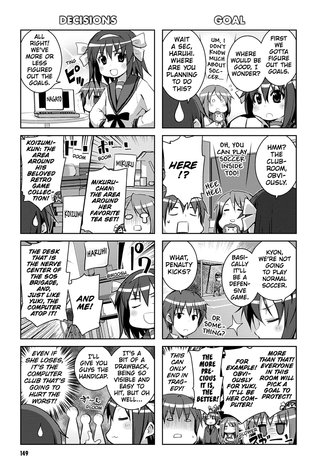 The Melancholy of Suzumiya Haruhi-chan: The Untold Adventures of the SOS Brigade Chapter 104 page 2 - 