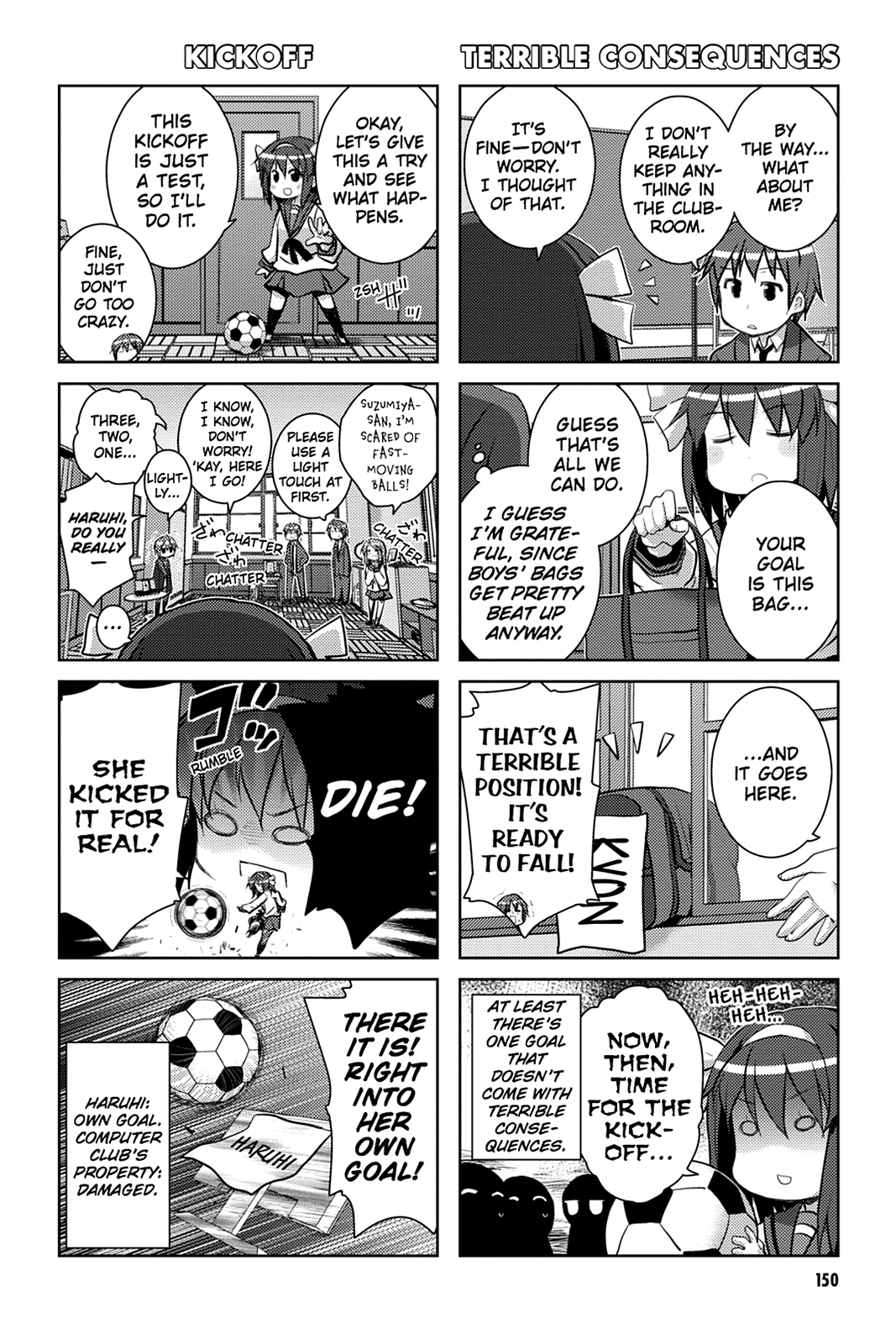 The Melancholy of Suzumiya Haruhi-chan: The Untold Adventures of the SOS Brigade Chapter 104 page 3 - 