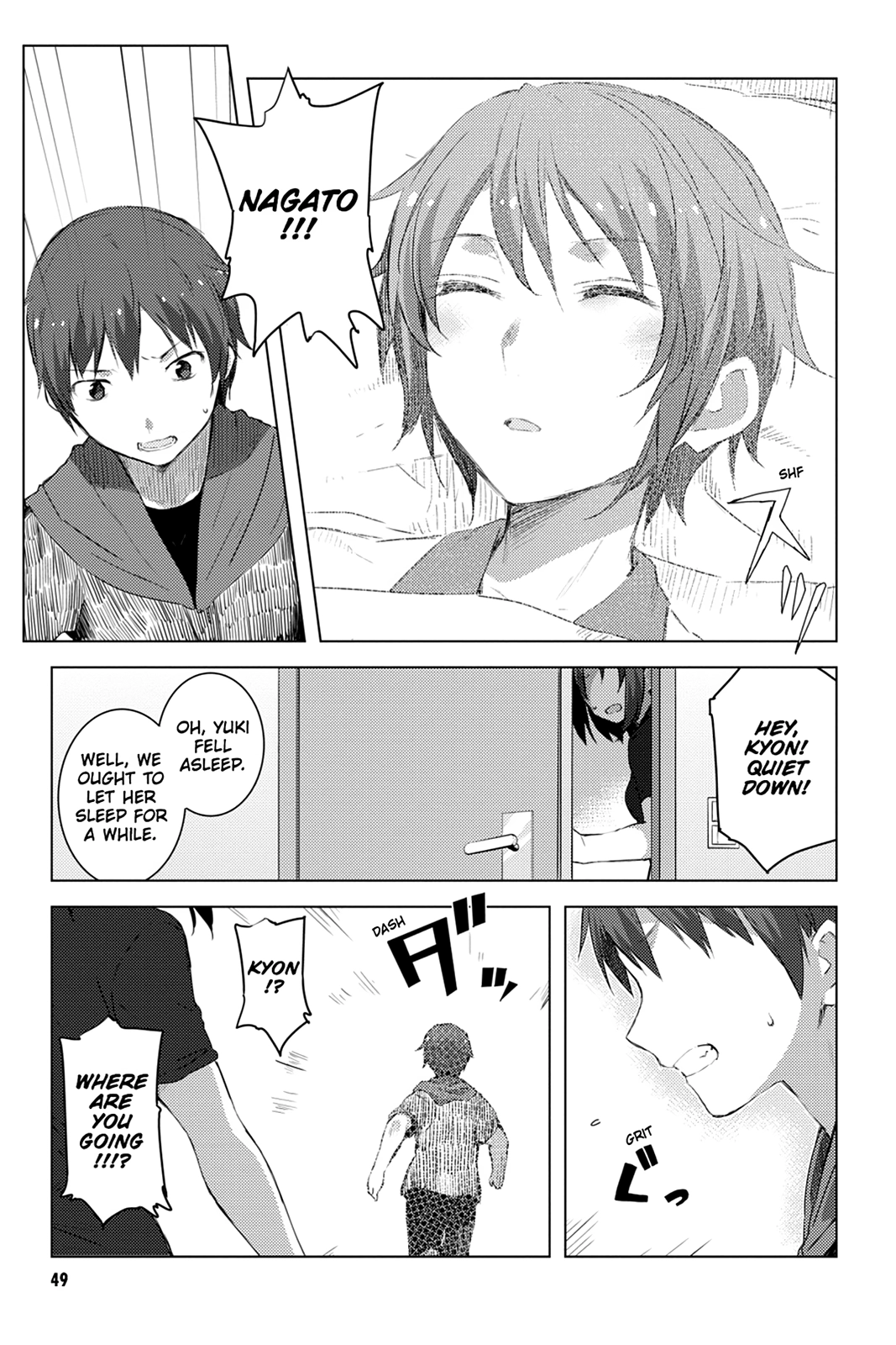 The Melancholy of Suzumiya Haruhi-chan: The Untold Adventures of the SOS Brigade Chapter 109 page 11 - 