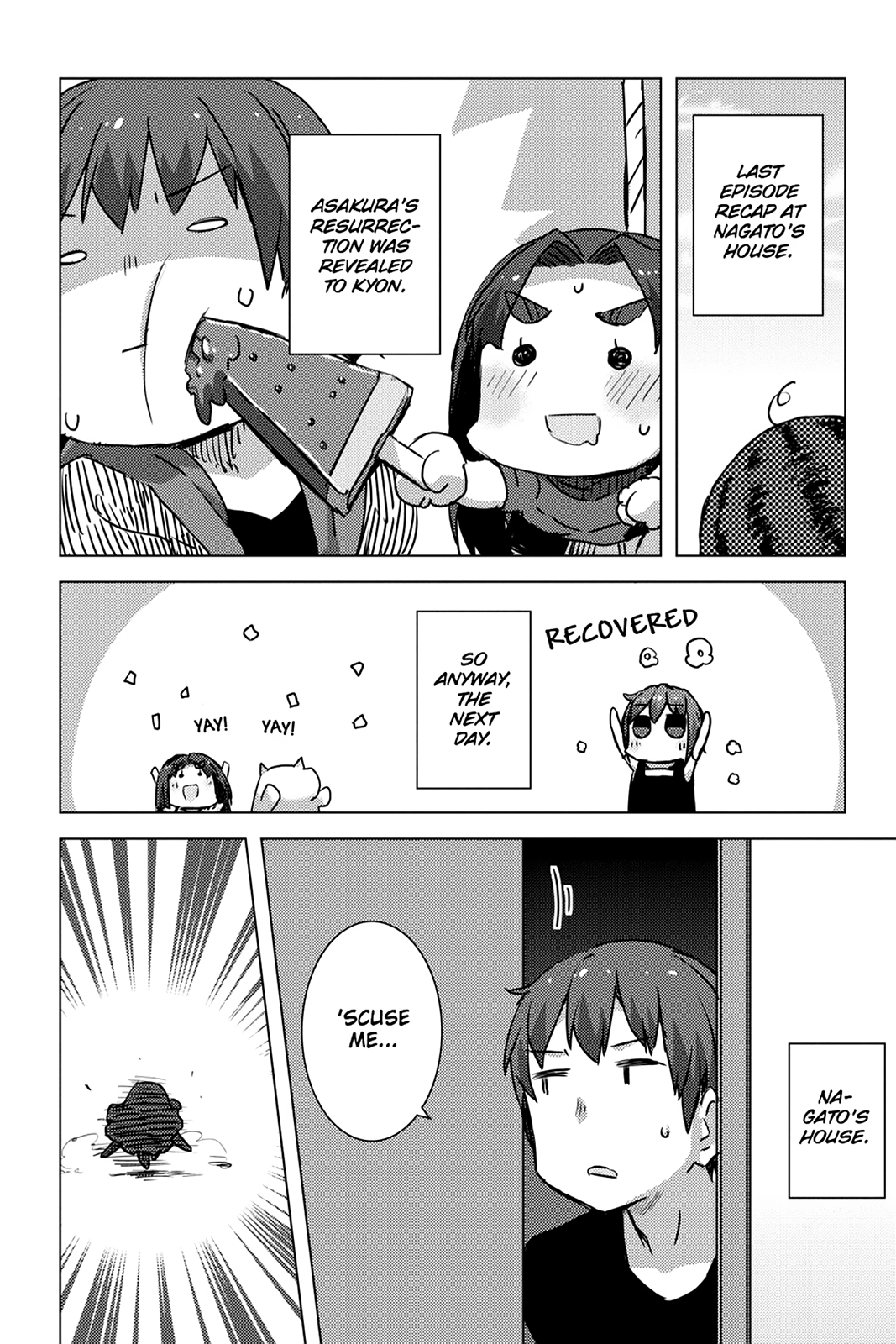 The Melancholy of Suzumiya Haruhi-chan: The Untold Adventures of the SOS Brigade Chapter 109 page 18 - 