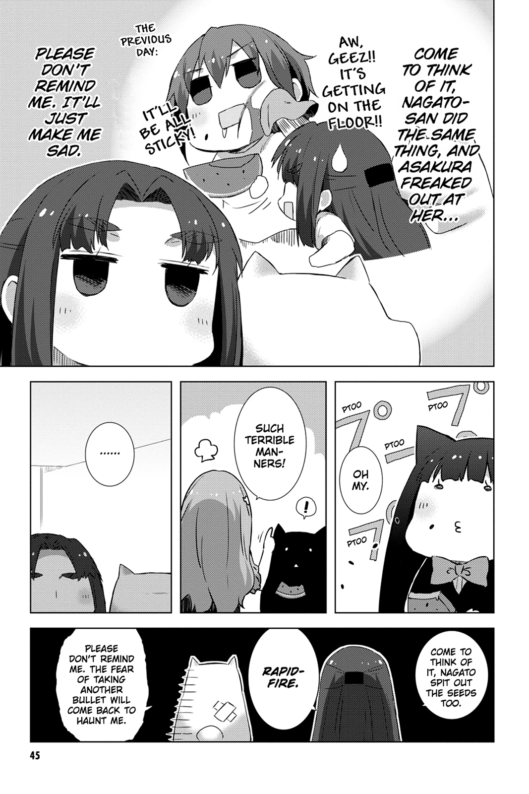 The Melancholy of Suzumiya Haruhi-chan: The Untold Adventures of the SOS Brigade Chapter 109 page 7 - 