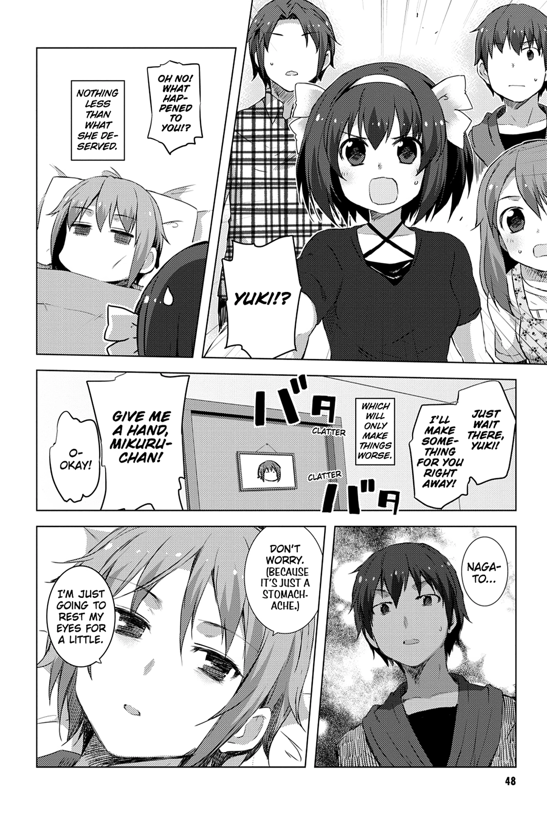 The Melancholy of Suzumiya Haruhi-chan: The Untold Adventures of the SOS Brigade Chapter 109 page 10 - 