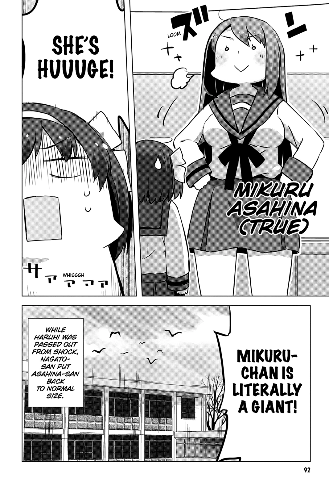 The Melancholy of Suzumiya Haruhi-chan: The Untold Adventures of the SOS Brigade Chapter 111 page 14 - 