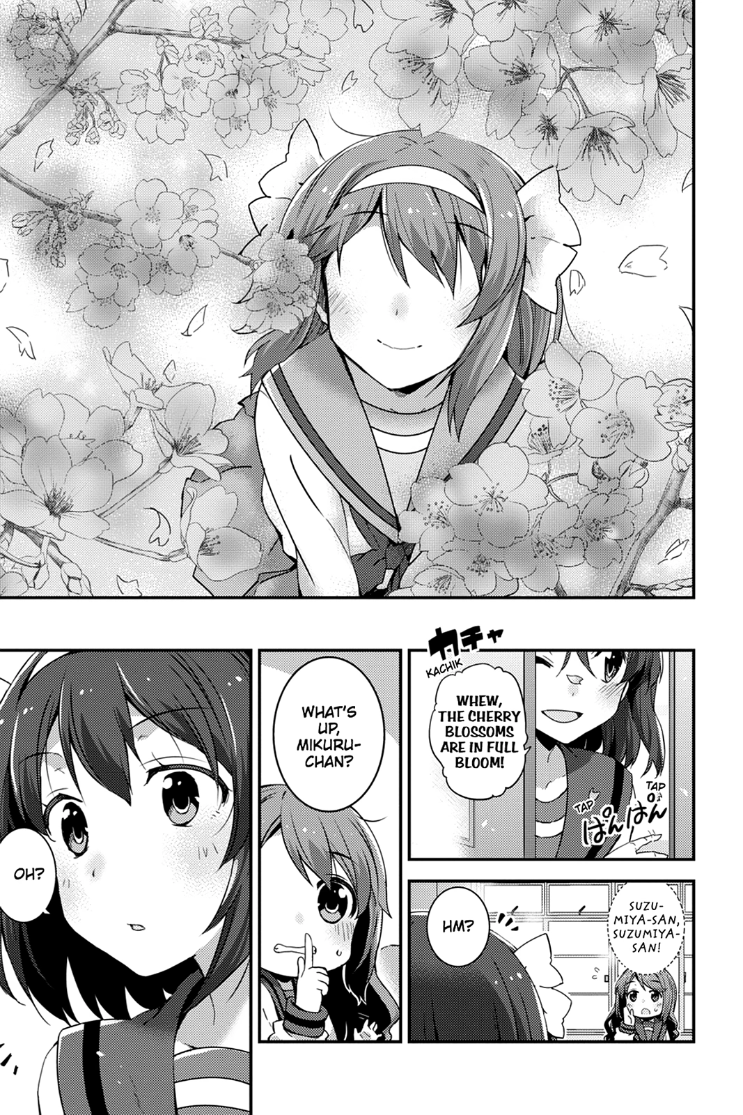 The Melancholy of Suzumiya Haruhi-chan: The Untold Adventures of the SOS Brigade Chapter 114 page 1 - 