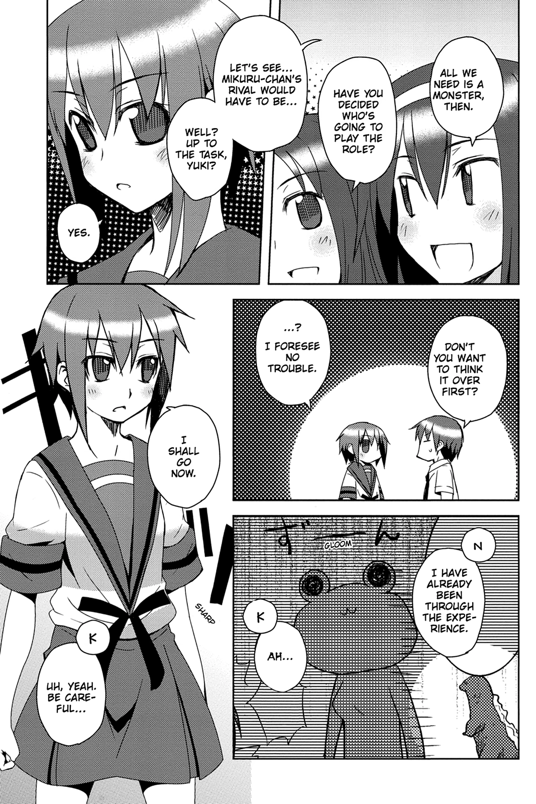 The Melancholy of Suzumiya Haruhi-chan: The Untold Adventures of the SOS Brigade Chapter 12 page 15 - 