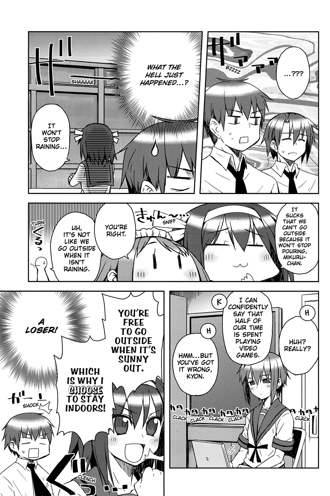 The Melancholy of Suzumiya Haruhi-chan: The Untold Adventures of the SOS Brigade Chapter 12 page 7 - 
