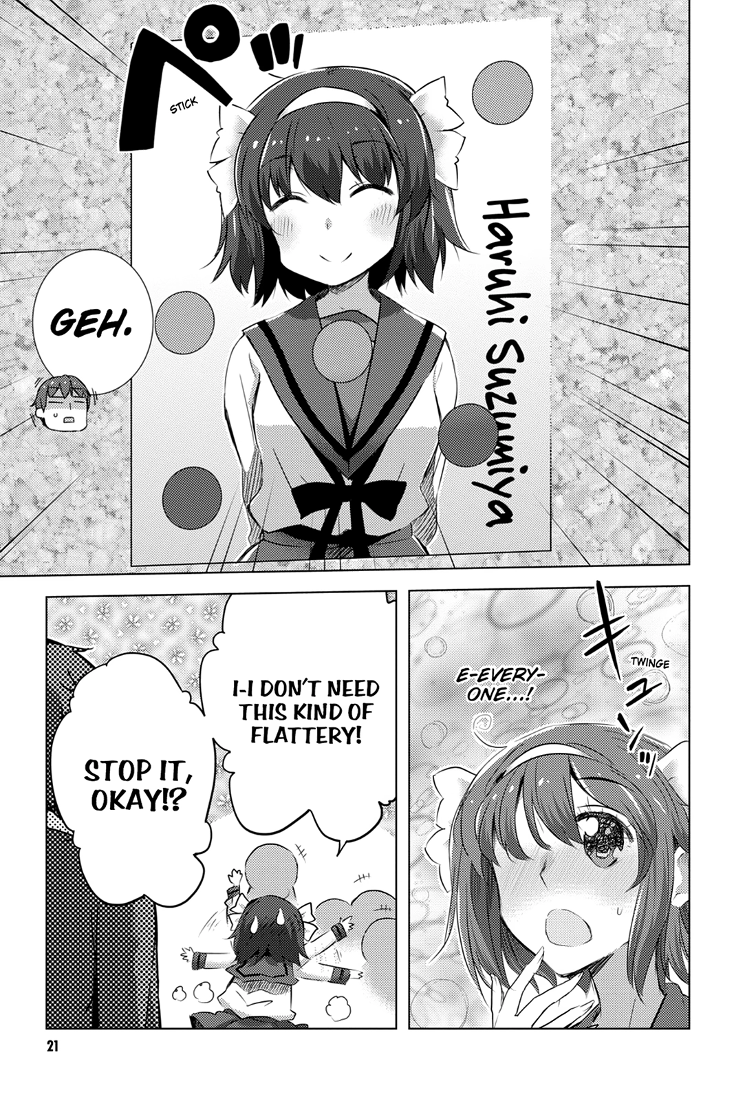 The Melancholy of Suzumiya Haruhi-chan: The Untold Adventures of the SOS Brigade Chapter 120 page 5 - 