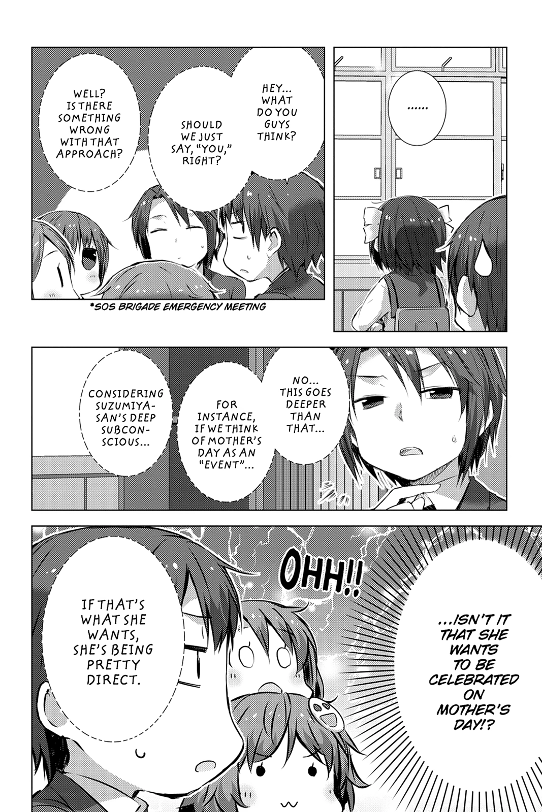 The Melancholy of Suzumiya Haruhi-chan: The Untold Adventures of the SOS Brigade Chapter 121 page 2 - 