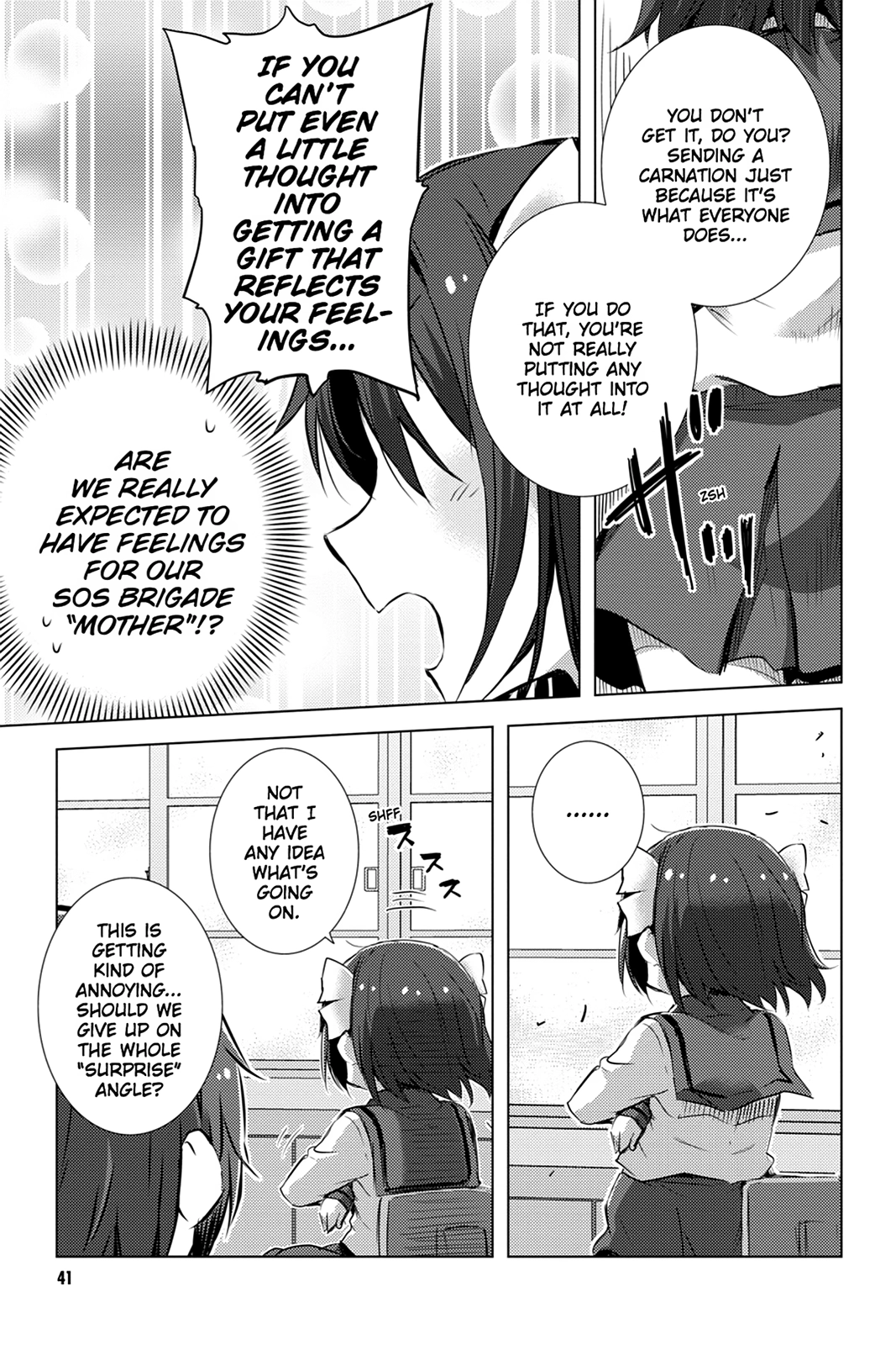 The Melancholy of Suzumiya Haruhi-chan: The Untold Adventures of the SOS Brigade Chapter 121 page 7 - 