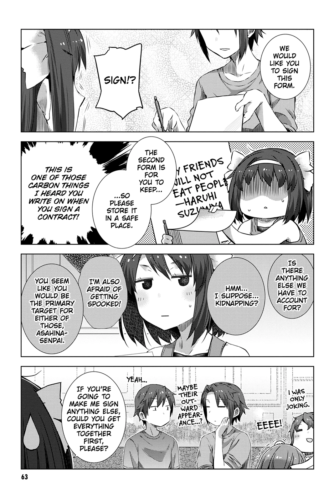 The Melancholy of Suzumiya Haruhi-chan: The Untold Adventures of the SOS Brigade Chapter 123 page 7 - 